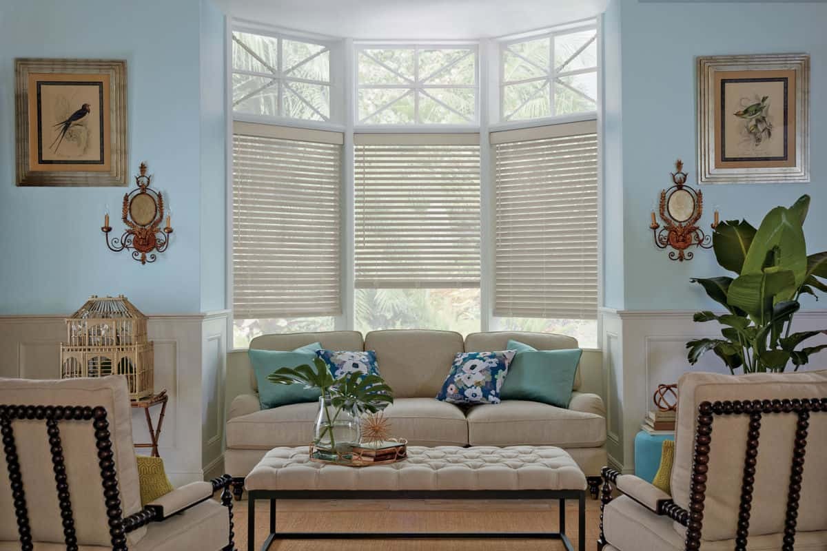 Parkland® Wood Blinds near Hayden, Idaho (ID) with various colors, slat sizes, stains, and more