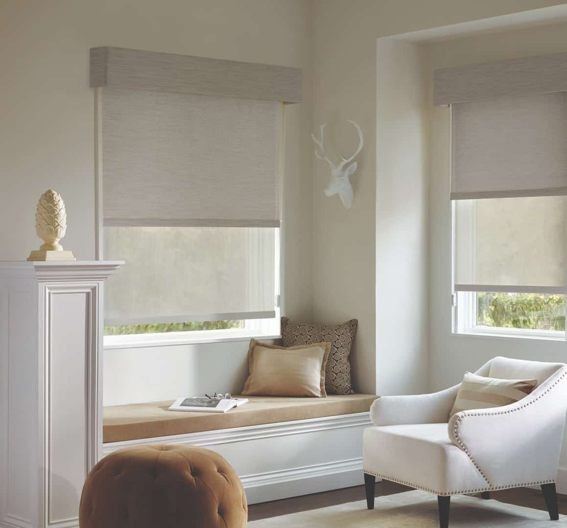 Hunter Douglas Designer Screen Shades Solar Shades Roller Shades Window Treatments near Hayden, Idaho (ID).