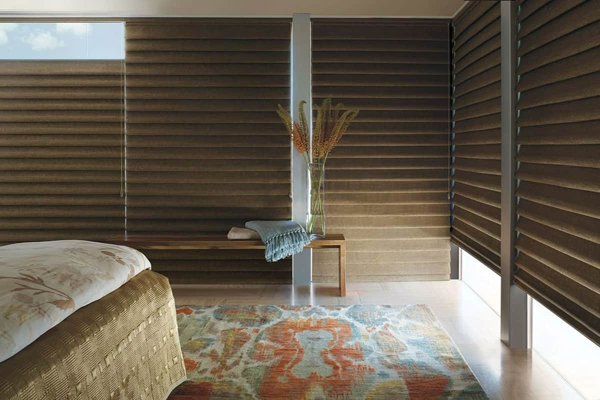 Hunter Douglas Vignette® Roman Shades window shades shadings window coverings near Hayden, Idaho (ID)