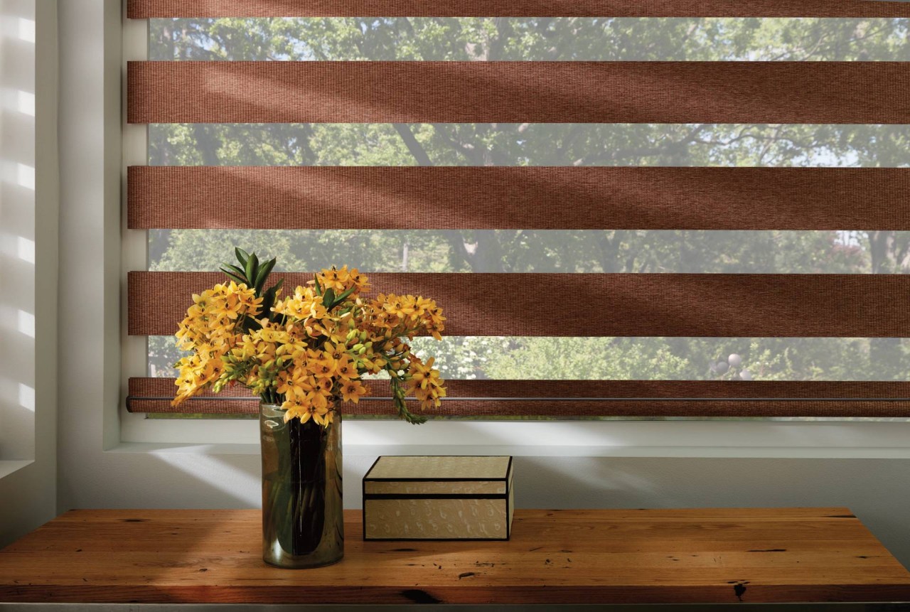 Hunter Douglas Designer Banded Shades near Hayden, Idaho (ID)